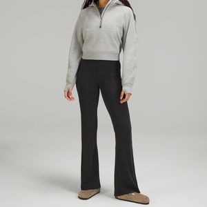 Lululemon Softstreme Ribbed zip flared pants